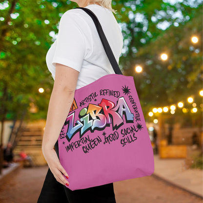 Libra Street Art Canvas Tote Bag