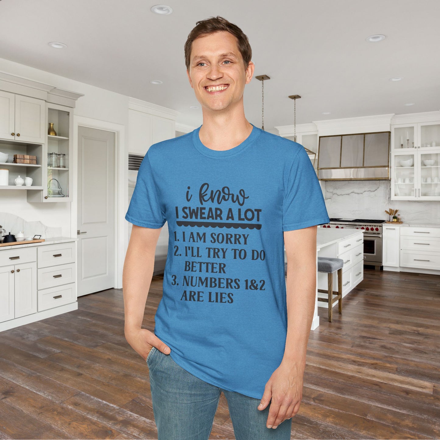 I Know I Swear Alot But... Adult T-shirt