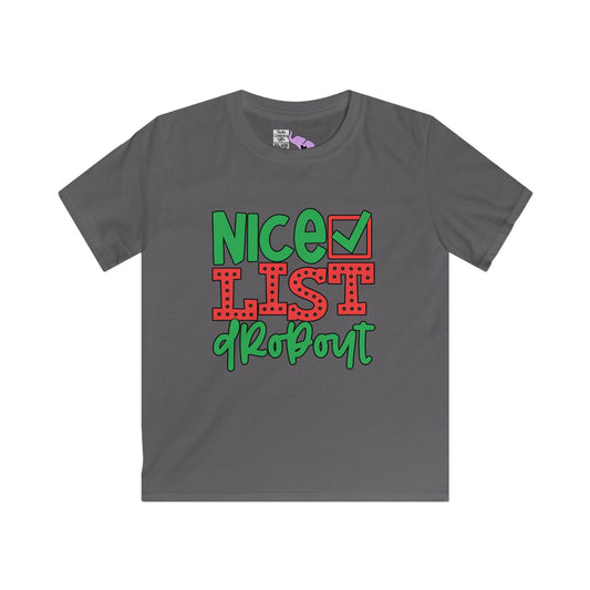 Nice List Dropout Youth Softstyle Tee