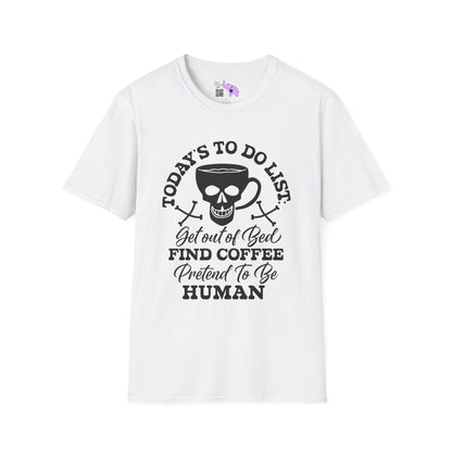 Today's To Do List... Adult T-shirt