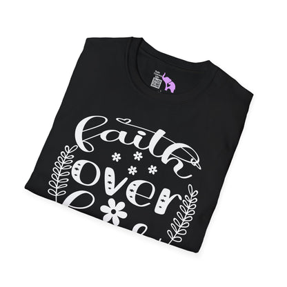 Faith Over Fear Adult T-shirt