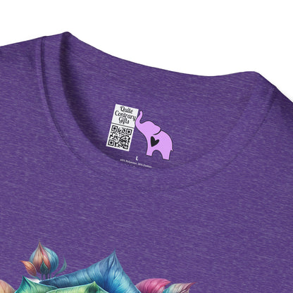 Colorful Rose Adult T-shirt