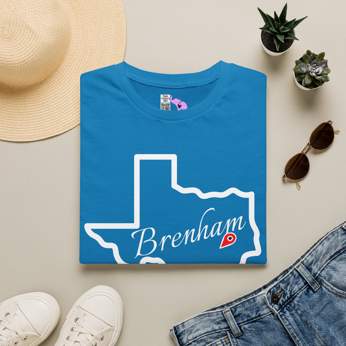 Brenham Texas Adult T-shirt