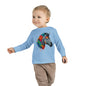 Colorful Zebra Toddler Long Sleeve Tee