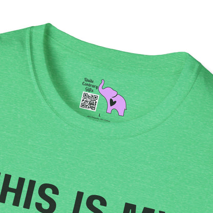 This is My Too Tired to Function w/Turtle Adult T-shirt