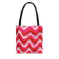 Blush Frequency Canvas Tote Bag
