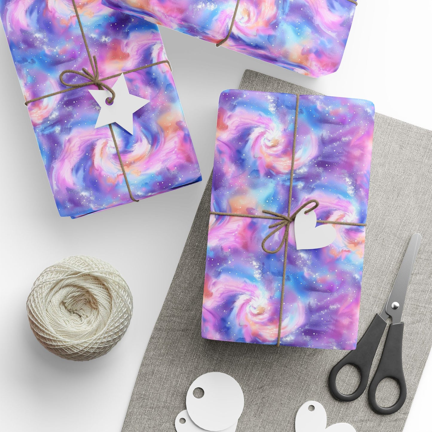 Fairy Floss Sky Wrapping Paper