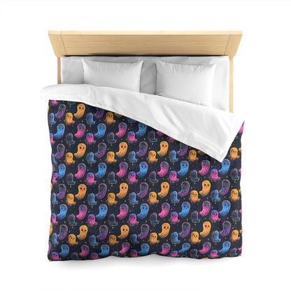 Neon Haunters Microfiber Duvet Cover