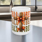 Fall Vibes Cross Ceramic Mug, (11oz, 15oz)