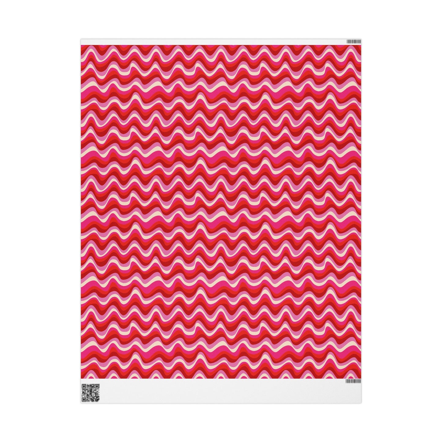 Blush Frequency Wrapping Paper