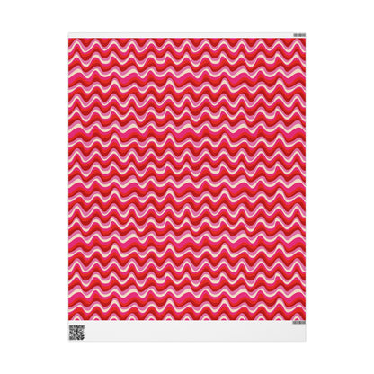 Blush Frequency Wrapping Paper