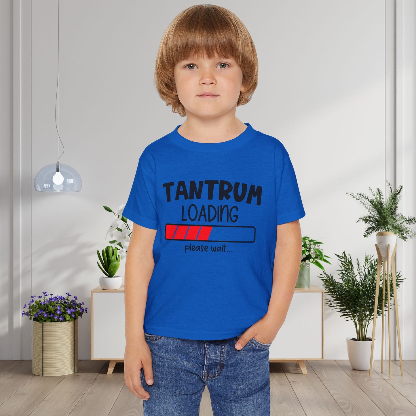 Tantrum Loading Heavy Cotton™ Toddler T-shirt