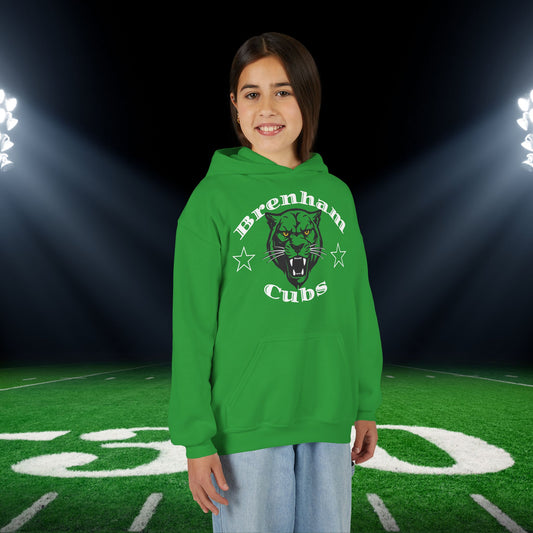 Brenham Cubs Classic Youth Heavy Blend Hoodie