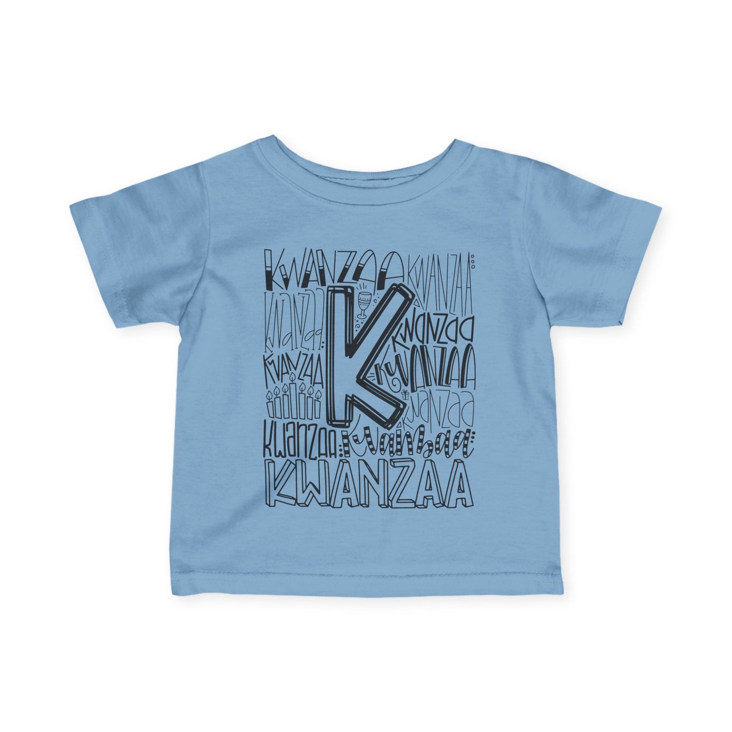 Kwanzaa Wordcloud Infant Soft T-Shirt