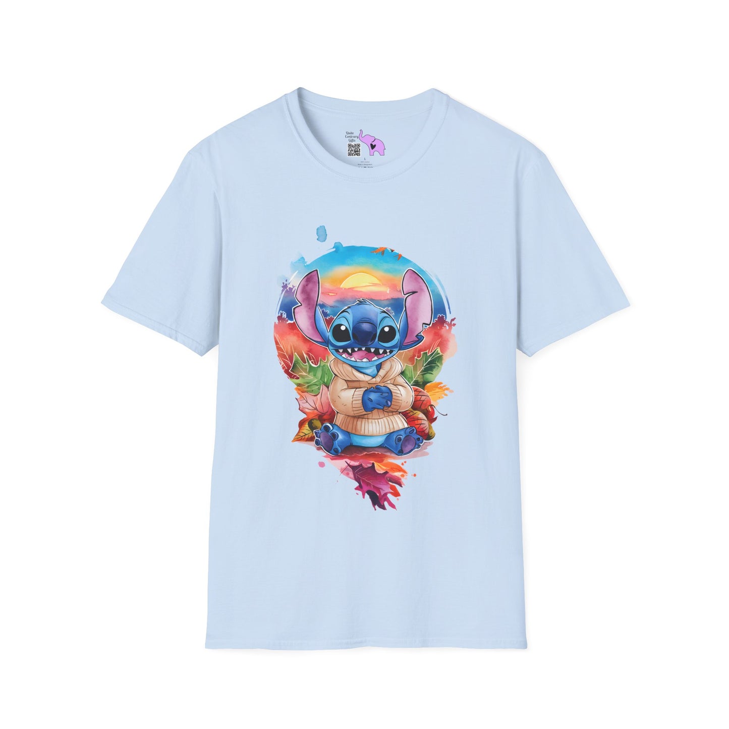 Sunset Stitch Adult T-shirt