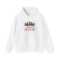 Merry Christmas Checkered Trees Adult Heavy Blend™ Hoodie