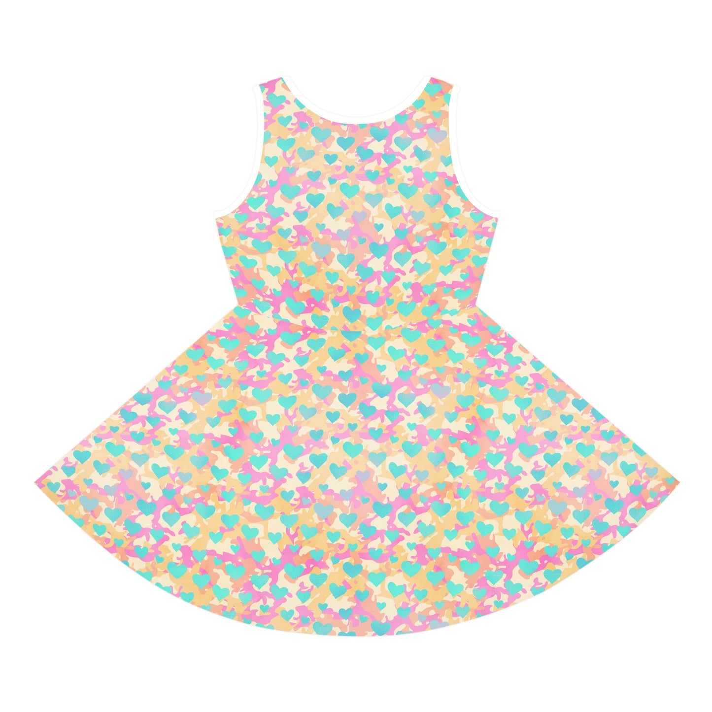 Sweetheart Camo Girls' Sleeveless Sundress