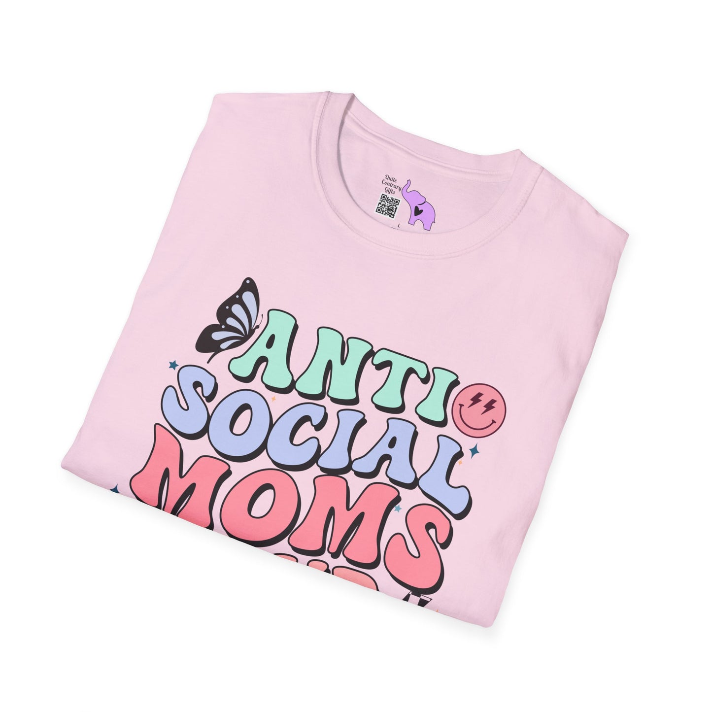 Antisocial Mom's Club T-shirt