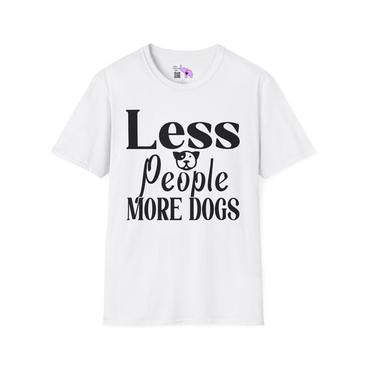 Less People More Dogs T-shirt