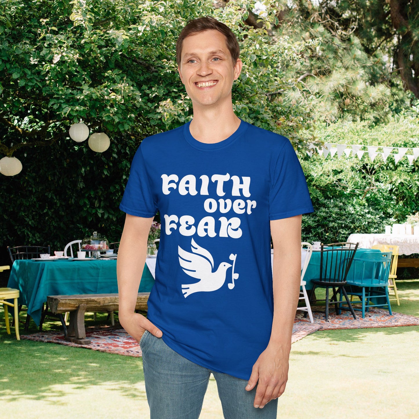 Faith over Fear Adult T-shirt