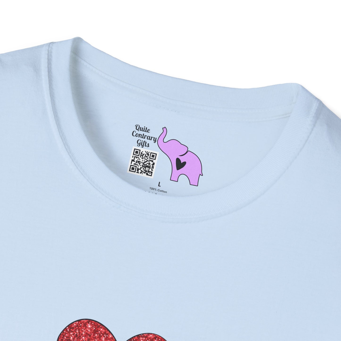 Stitch in Love 2 Adult T-shirt