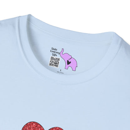 Stitch in Love 2 Adult T-shirt