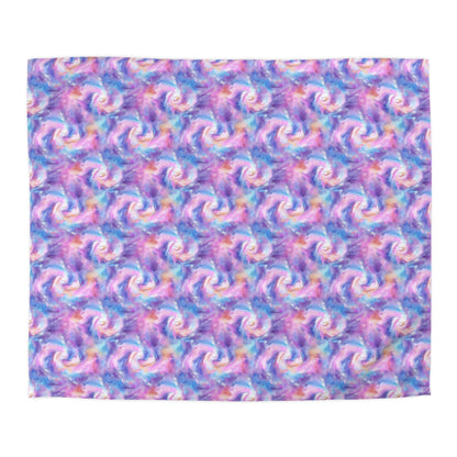 Pastel Cloud Color Swirl Microfiber Duvet Cover