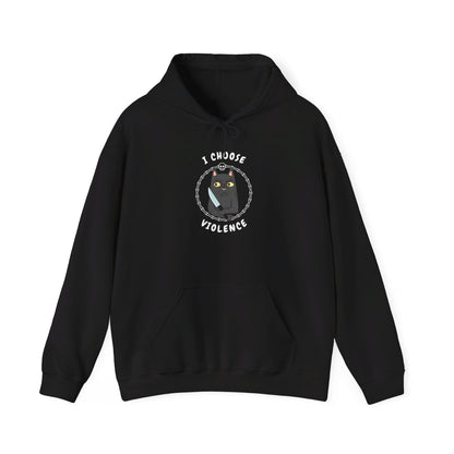 I Choose Violence Heavy Blend™ Hooded Sweatshirt