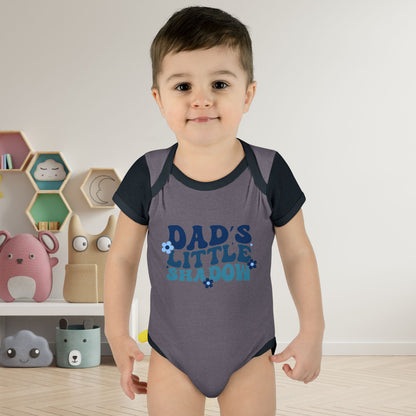 Dad's Little Shadow Infant Baby Rib Bodysuit