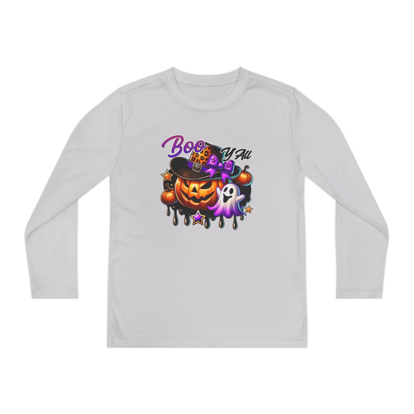 Boo Y'all Youth Long Sleeve Tee