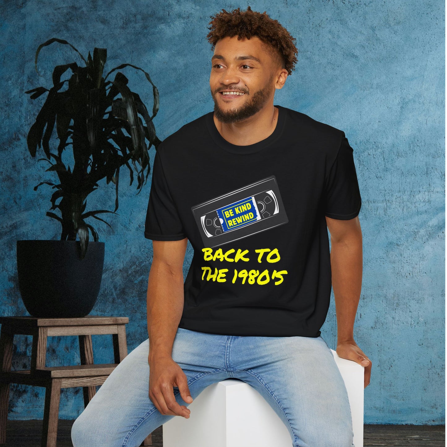Be Kind Rewind Back to the 1980's Adult T-shirt
