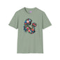 Flowery Mother & Child Adult T-shirt