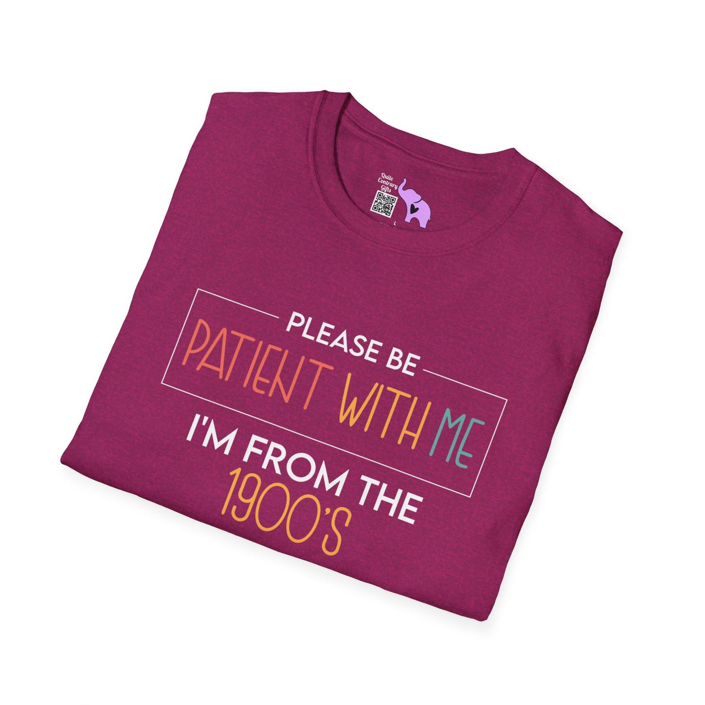 Please Be Patient With Me I'm From The 1900's (Simple 2) Adult T-shirt