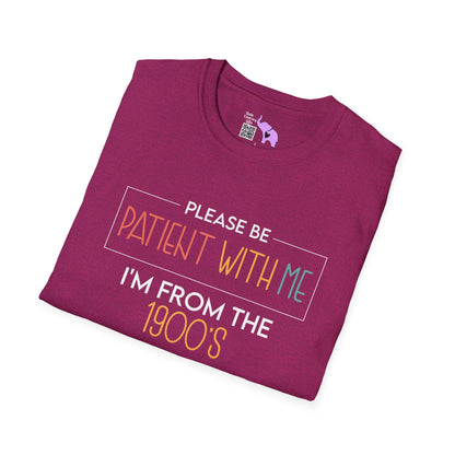 Please Be Patient With Me I'm From The 1900's (Simple 2) Adult T-shirt