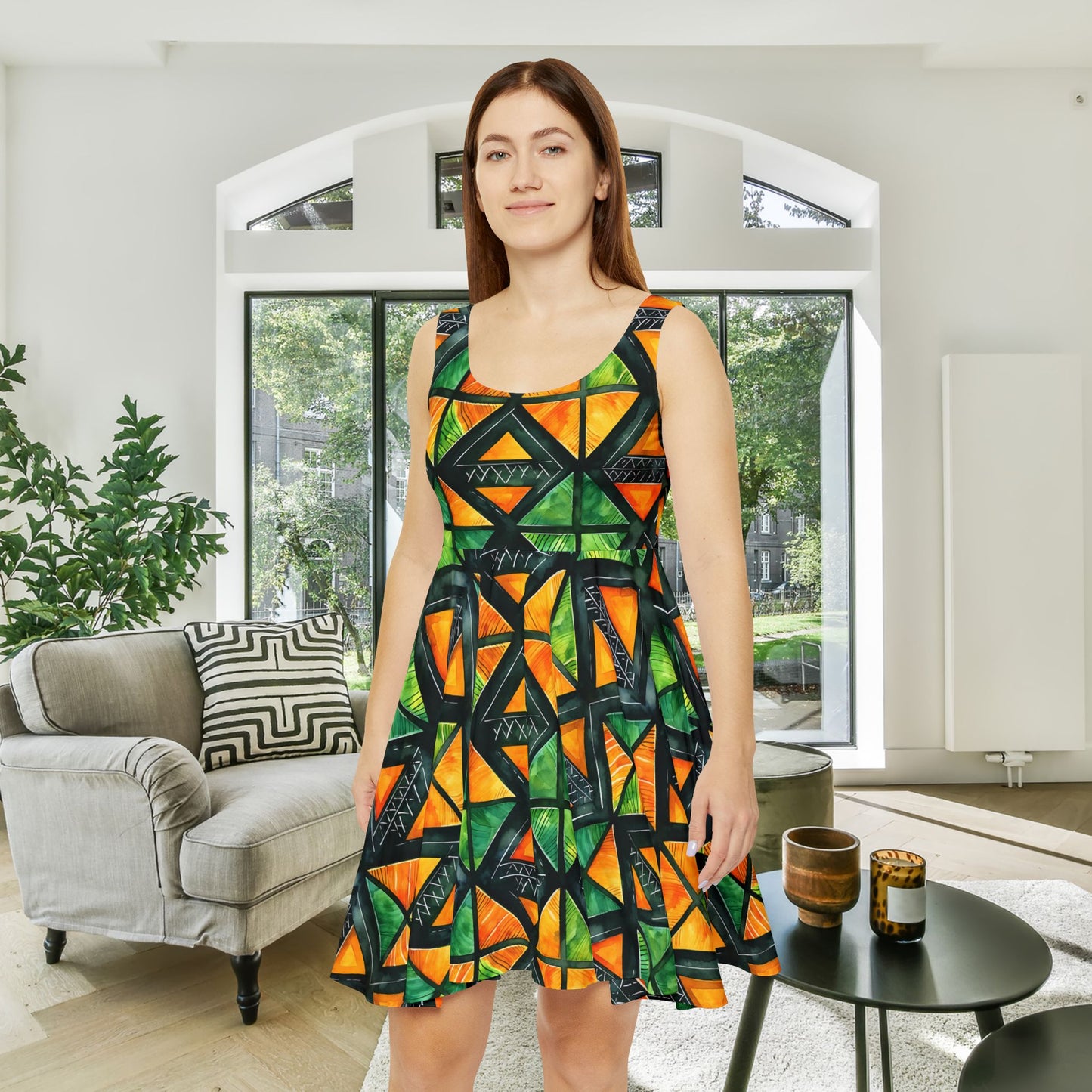 Living Tapestry Women's Skater Dress