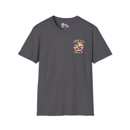 Gold Star Sister Forever Proud Adult T-shirt