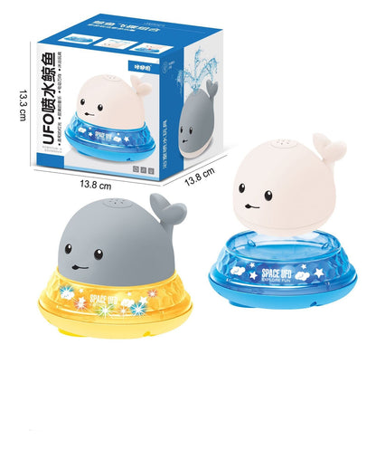 Floating LED Whale Bath Sprinkler Toy