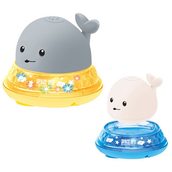 Floating LED Whale Bath Sprinkler Toy