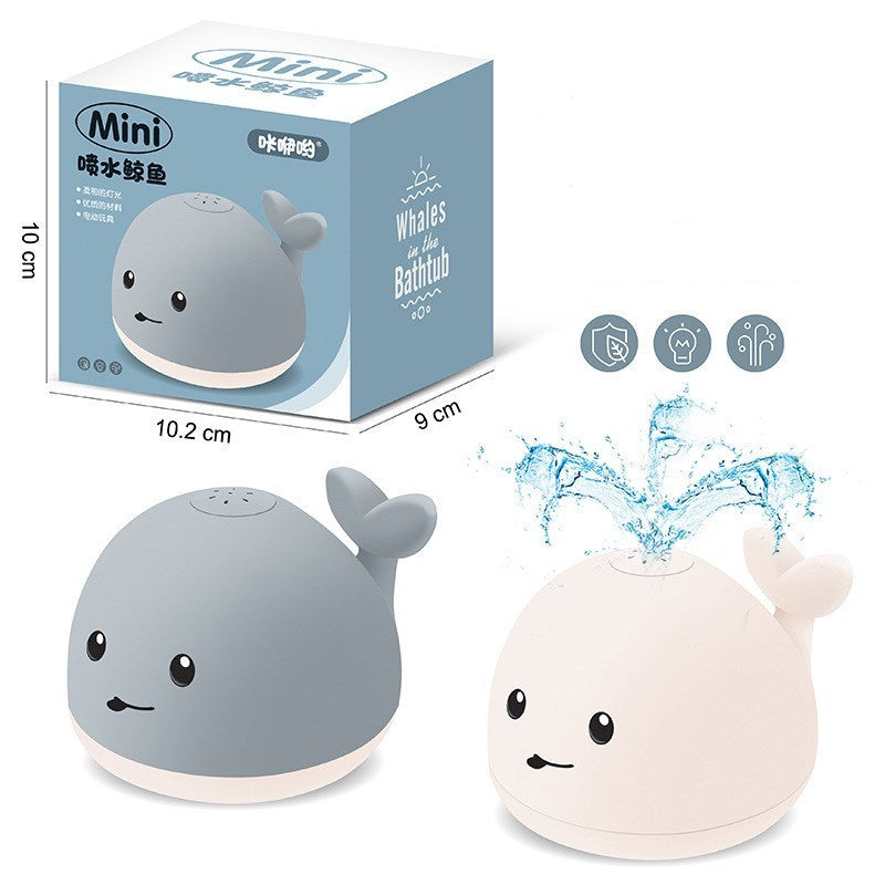 Floating LED Whale Bath Sprinkler Toy