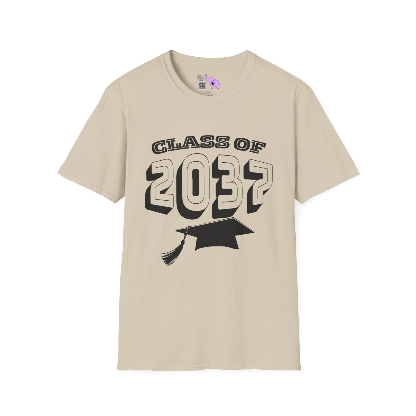 Class of 2037 Unisex Tshirt for 2025/26 First Graders