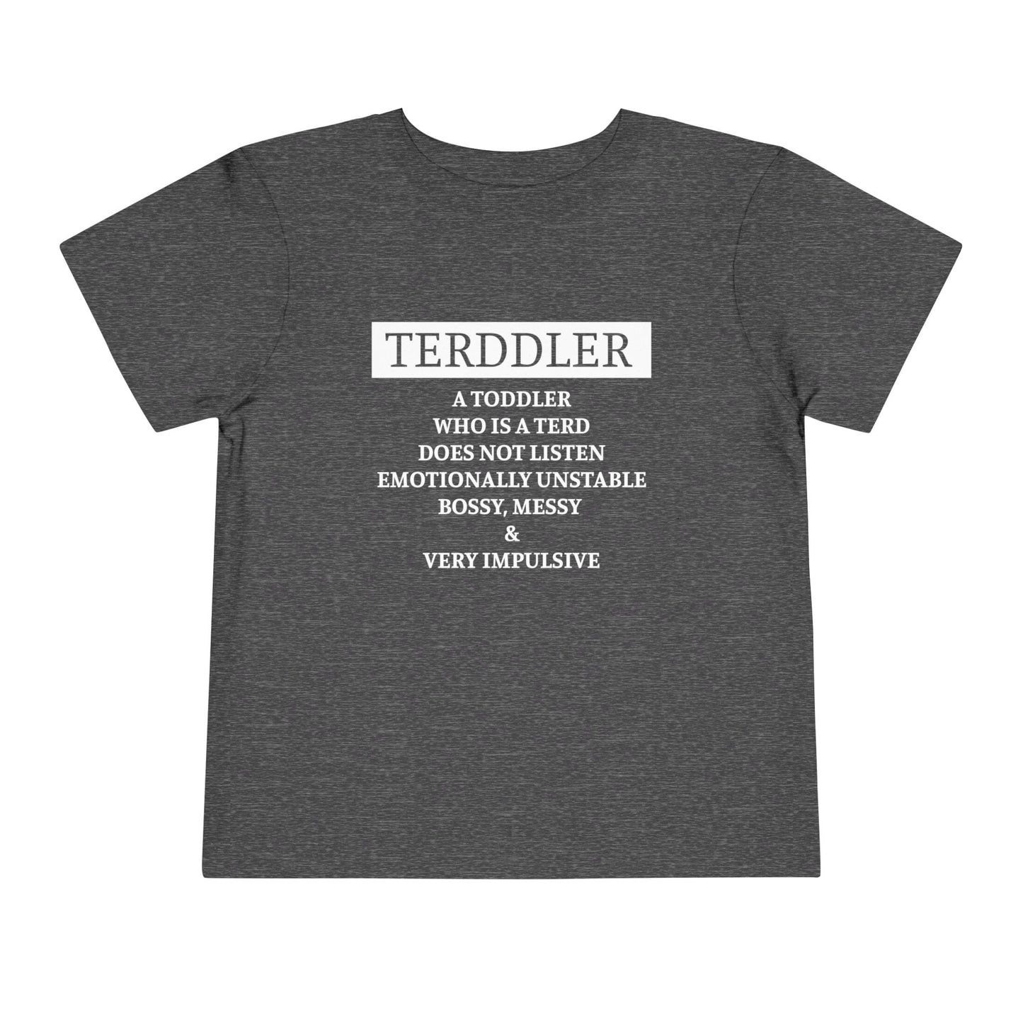Terddler Definition Toddler Tee