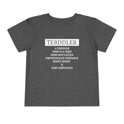 Terddler Definition Toddler Tee