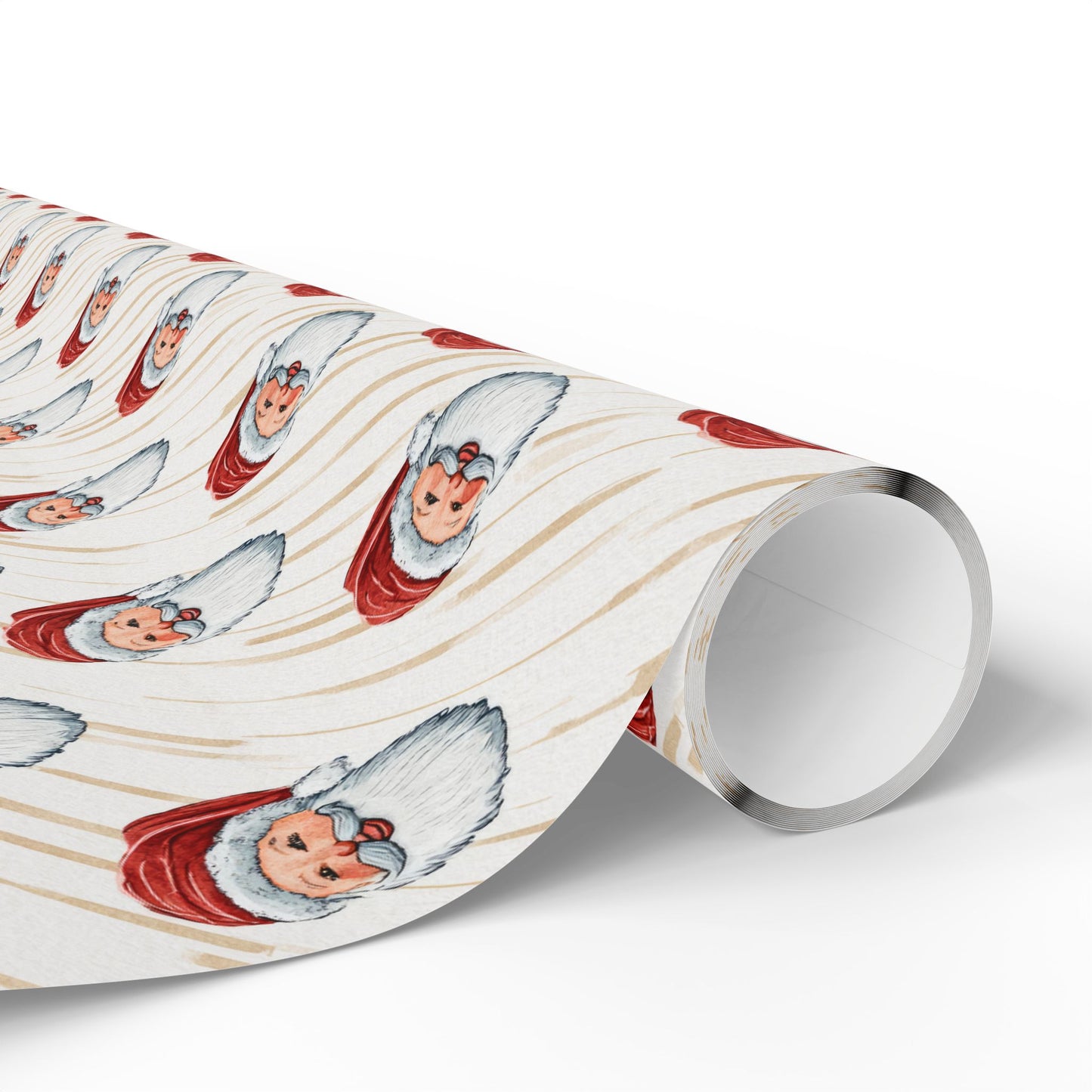 Jolly Old St. Nick Wrapping Paper