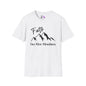 Faith Can Move Mountains Adult T-shirt