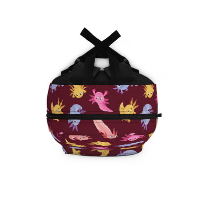 Crimson Axolotls Backpack