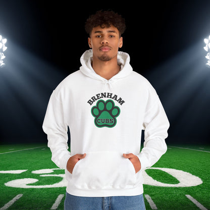 Brenham Paw Pride Adult Heavy Blend™ Hooded Sweatshirt