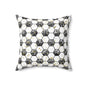 Soccer Gold Rush Throw Pillow