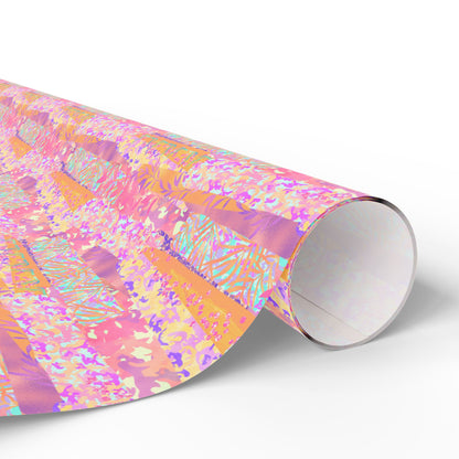 Wild Tropic Collage Wrapping Paper