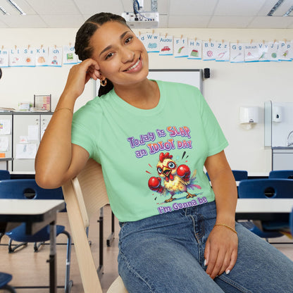 Today is Slap an Idiot Day I'm Gonna Be Busy Adult T-shirt