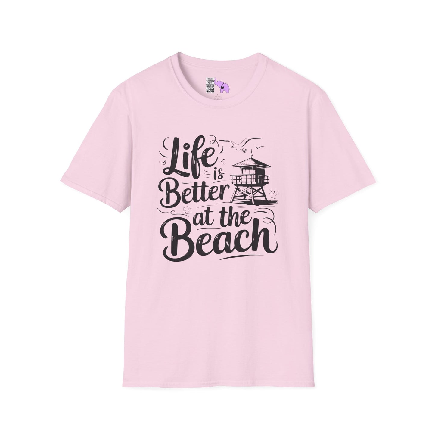 Life is Better At The Beach Adult T-shirt